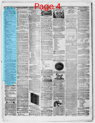 Page thumbnail for The Evansville Daily Journal