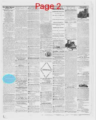 Page thumbnail for The Evansville Daily Journal