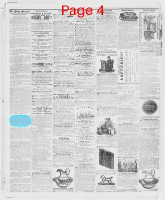 Page thumbnail for The Evansville Daily Journal