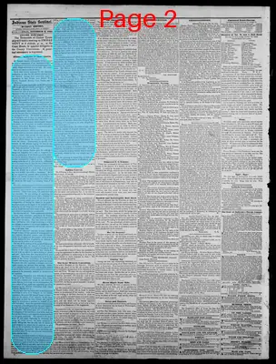 Page thumbnail for Indiana State Sentinel