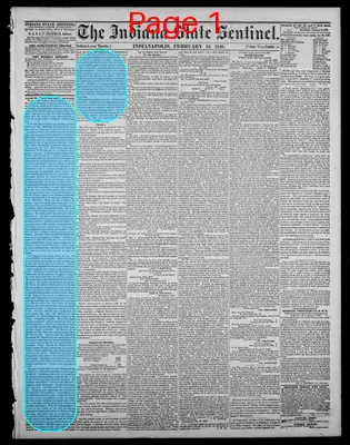 Page thumbnail for Indiana State Sentinel
