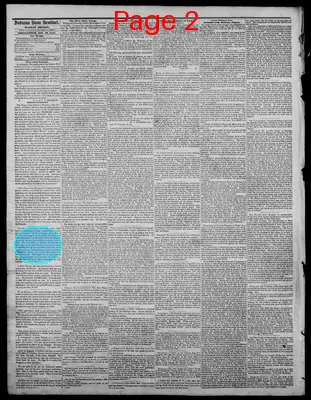 Page thumbnail for Indiana State Sentinel