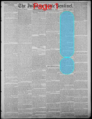Page thumbnail for Indiana State Sentinel