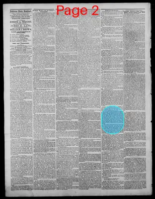 Page thumbnail for Indiana State Sentinel