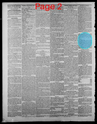 Page thumbnail for Indiana State Sentinel