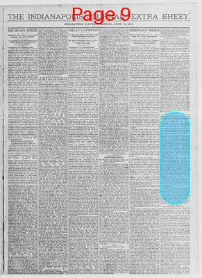 Page thumbnail for The Indianapolis Journal