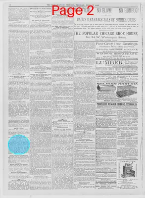 Page thumbnail for The Indianapolis Journal