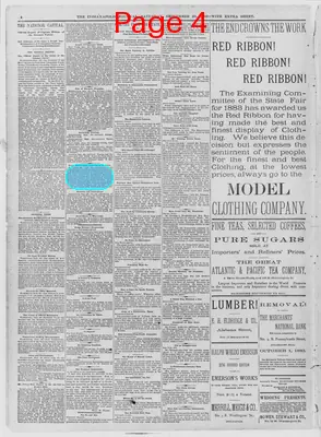Page thumbnail for The Indianapolis Journal