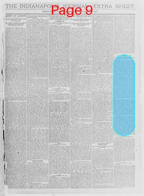 Page thumbnail for The Indianapolis Journal