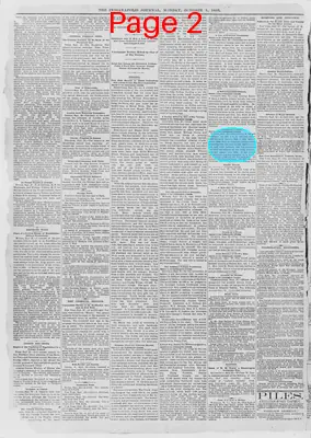 Page thumbnail for The Indianapolis Journal