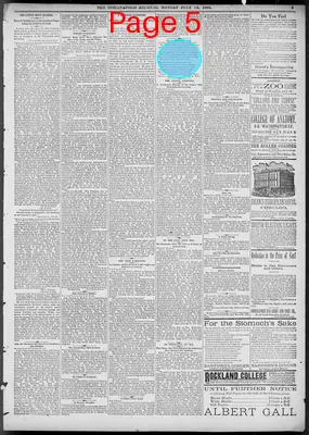 Page thumbnail for The Indianapolis Journal