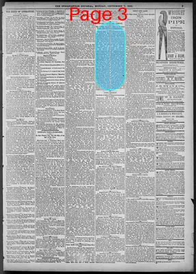 Page thumbnail for The Indianapolis Journal