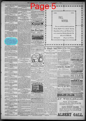 Page thumbnail for The Indianapolis Journal