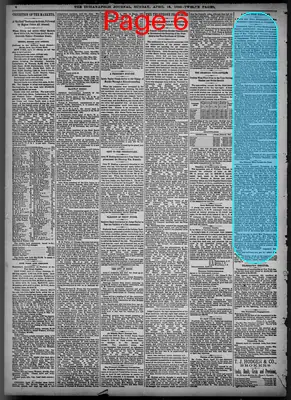 Page thumbnail for The Indianapolis Journal