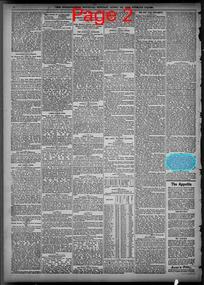 Page thumbnail for The Indianapolis Journal