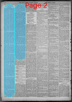 Page thumbnail for The Indianapolis Journal