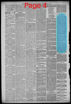 Page thumbnail for The Indianapolis Journal