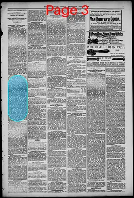 Page thumbnail for The Indianapolis Journal