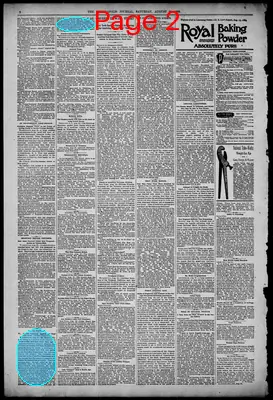 Page thumbnail for The Indianapolis Journal