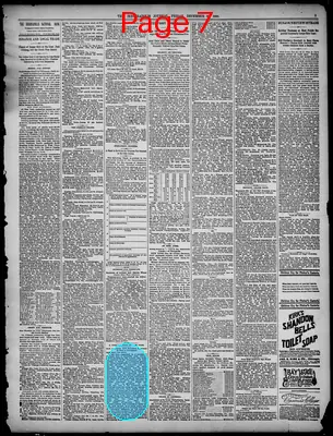 Page thumbnail for The Indianapolis Journal