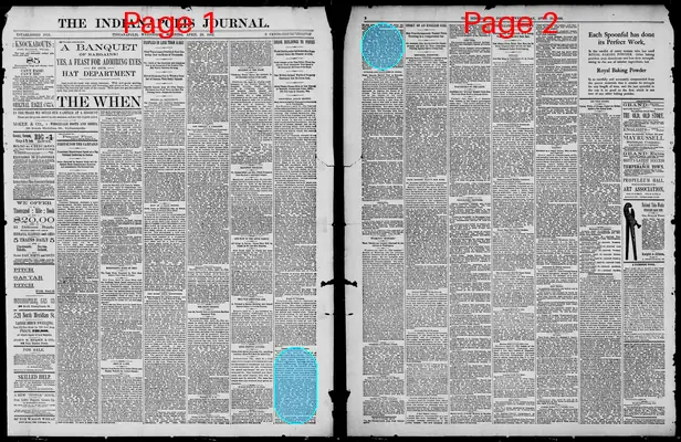 Page thumbnail for The Indianapolis Journal