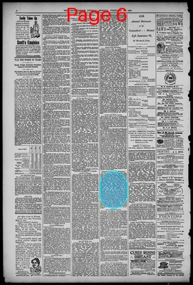 Page thumbnail for The Indianapolis Journal