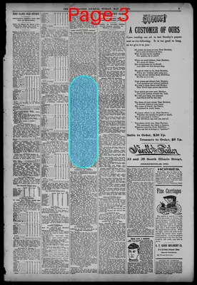 Page thumbnail for The Indianapolis Journal