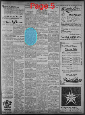 Page thumbnail for The Indianapolis Journal