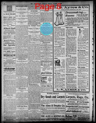 Page thumbnail for The Indianapolis Journal
