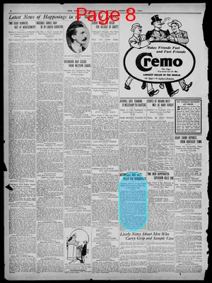 Page thumbnail for The Indianapolis Journal