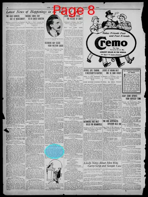 Page thumbnail for The Indianapolis Journal