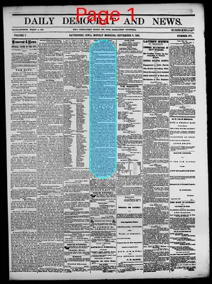 Page thumbnail for Daily Democrat And News