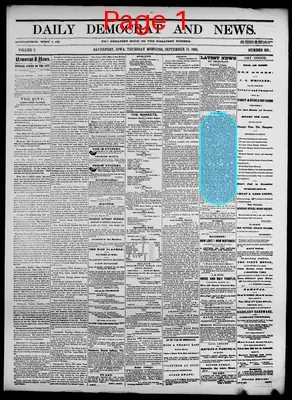 Page thumbnail for Daily Democrat And News