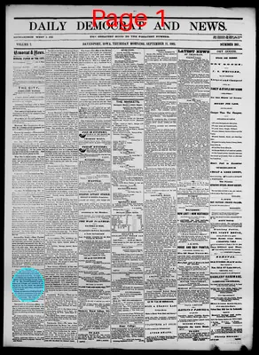 Page thumbnail for Daily Democrat And News