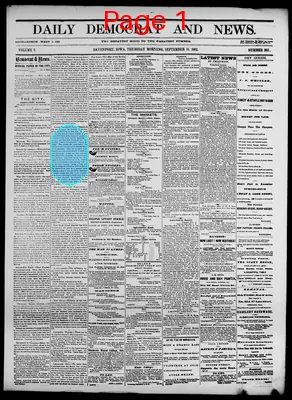 Page thumbnail for Daily Democrat And News