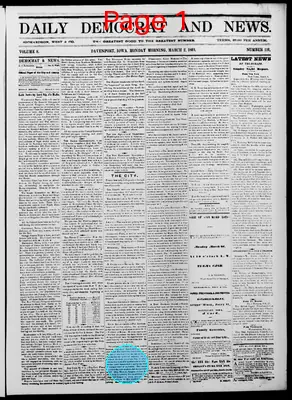 Page thumbnail for Daily Democrat And News