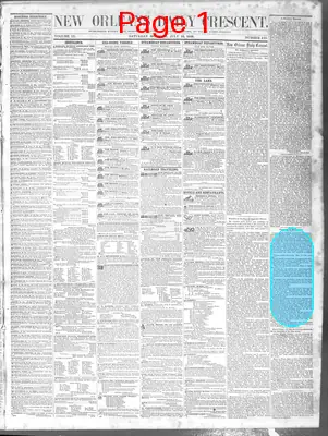 Page thumbnail for New Orleans Daily Crescent