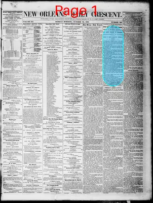 Page thumbnail for New Orleans Daily Crescent