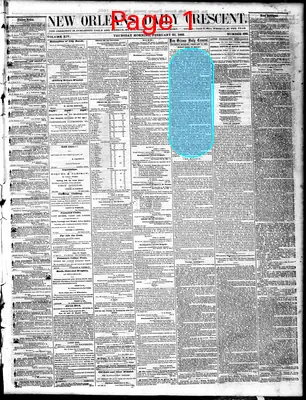 Page thumbnail for New Orleans Daily Crescent