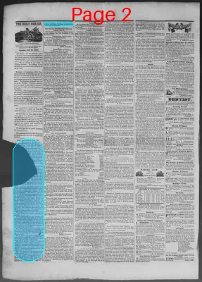 Page thumbnail for New Haven Daily Herald