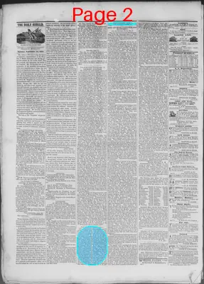 Page thumbnail for New Haven Daily Herald