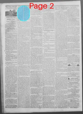 Page thumbnail for New Haven Daily Herald