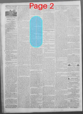 Page thumbnail for New Haven Daily Herald