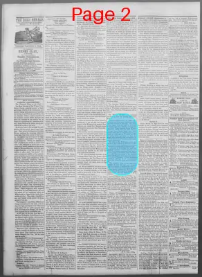 Page thumbnail for New Haven Daily Herald