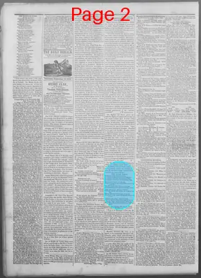 Page thumbnail for New Haven Daily Herald