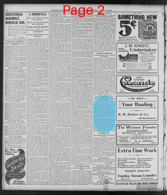 Page thumbnail for The Topeka State Journal