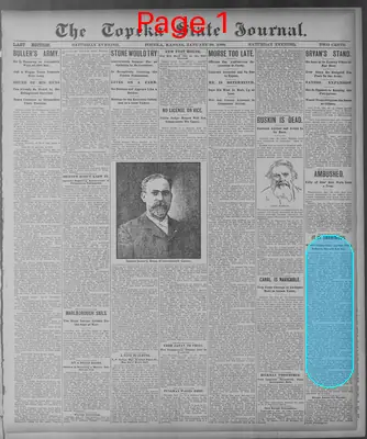 Page thumbnail for The Topeka State Journal