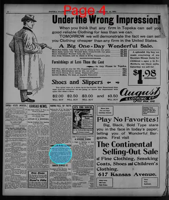 Page thumbnail for The Topeka State Journal
