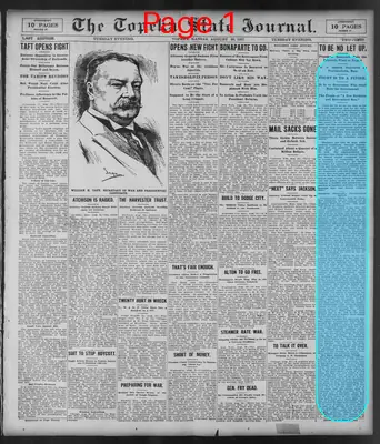 Page thumbnail for The Topeka State Journal