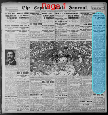 Page thumbnail for The Topeka State Journal